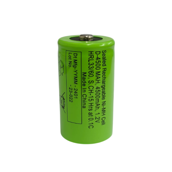 Surepower 1.2V, 4500mAH Ni-Mh Battery, D-4500mAH