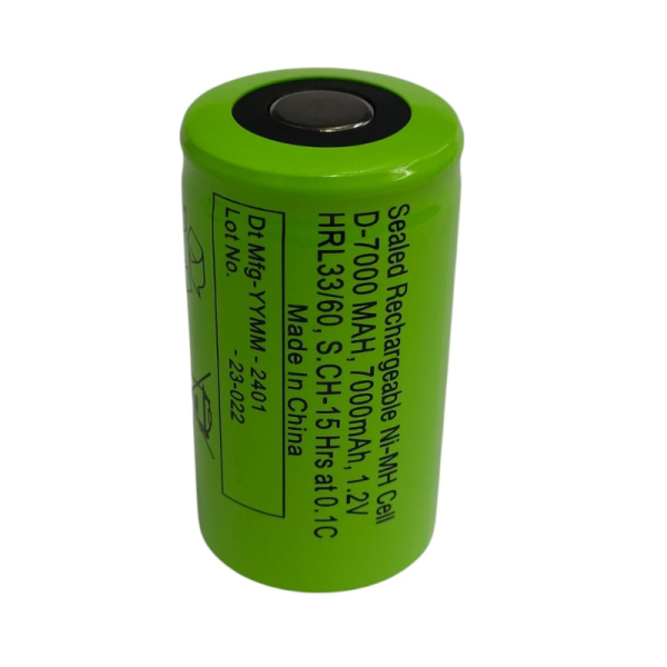 Surepower 1.2V, 7000mAH Ni-Mh Battery, D-7000mAH